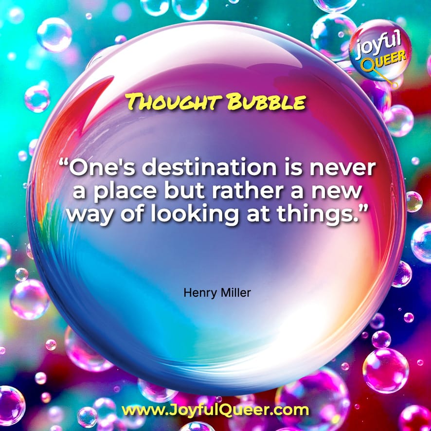 A New Way of Looking at Things