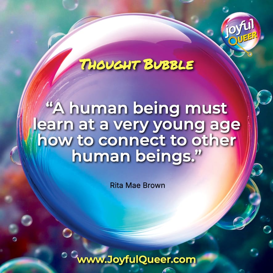 A Human Being Must Learn This