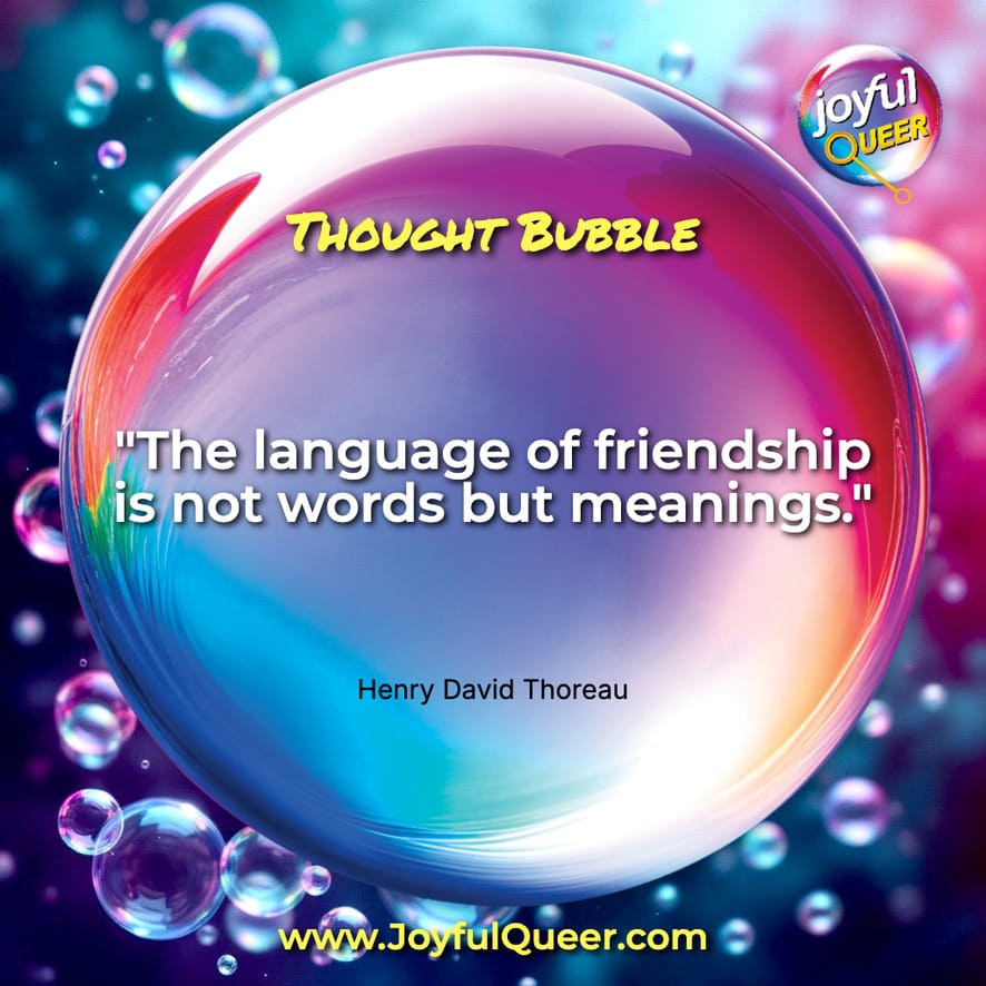 The Language Of Friendship