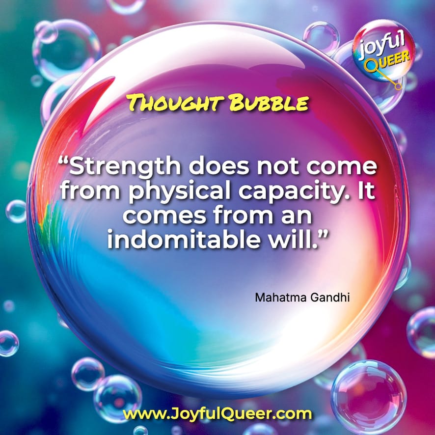 Where Strength Comes From