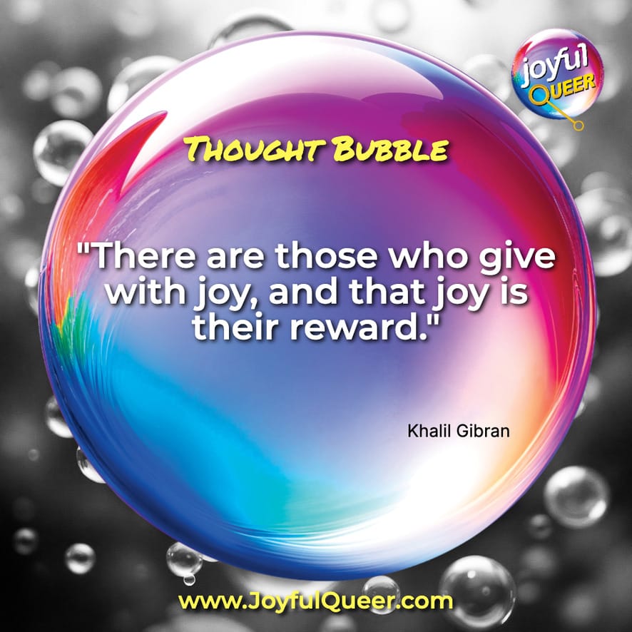 Joy IS The Reward
